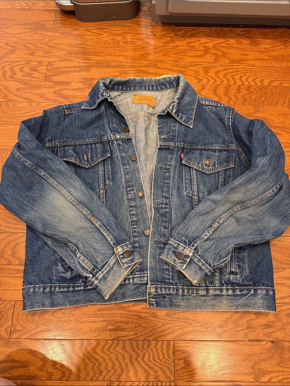 Vintage Levi’s 1970’s/1980’s Denim Jacket with Button Front